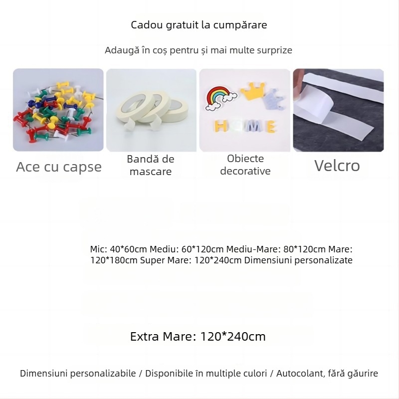 Sticker de perete din fetru – Xiao jia, fibră de poliester, stil modern, gravură