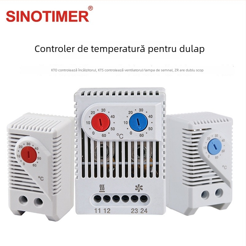 SINOTIMER KTO011/KTS011/ZR011 termometru cu contact electric bi-metalic 0-60°C