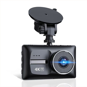Dash cam auto cu două lentile, 1080p, vedere nocturnă îmbunătățită, unghi de 170°, înregistrare în buclă continuă