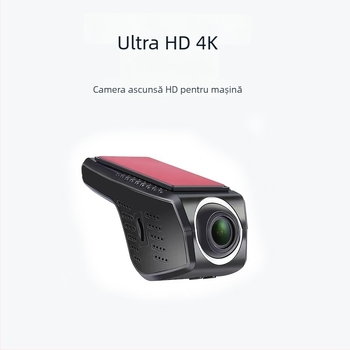 Camera de bord ascunsă pentru parbriz, 1080p, Wi-Fi, înregistrare buclă, unghi 170°