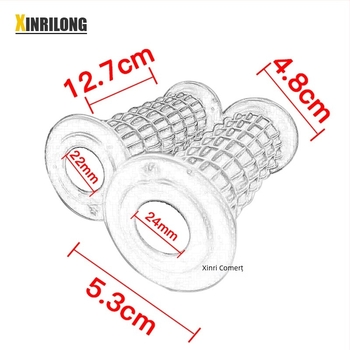 Capac de ghidon pentru motocicletă din cauciuc ecologic, Brand New Rilong, Stil Knight Armor, Procesare personalizabilă