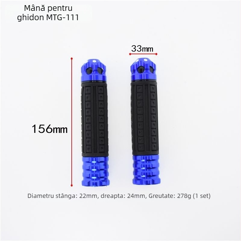 Kit de retrofit pentru ghidon motocicletă – MTG-111 cap rotativ pentru mâner, MOTOTIGER (aliaj de aluminiu 6063)