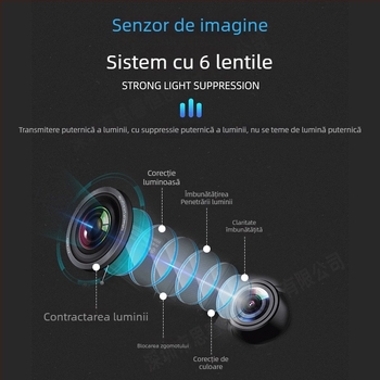 Dash Cam Toyota Platinum 3X – 4K Ultra HD, unghi de 150°, viziune de noapte, Wi‑Fi, Înregistrare în buclă