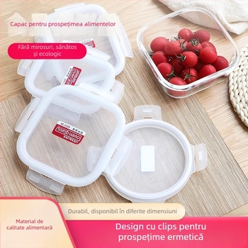 Cutie pentru alimentație cu capac sigilat Yilan, plastic, păstrarea prospețimii, stil modern simplu