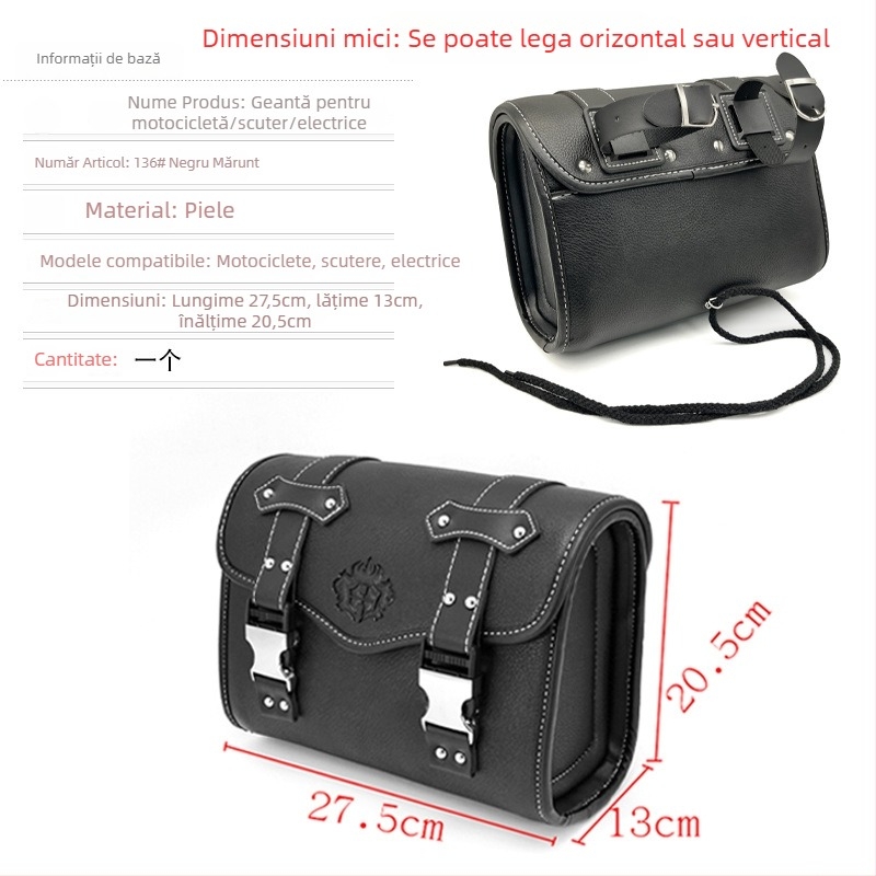 Geantă pentru spatele scuterului/motocicletei — material EVA, stil Knight, marcă Chuangyi