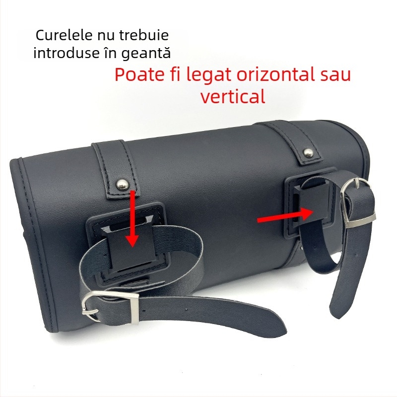 Geantă din piele PU Knight bag pentru motocicletă, scuter și bicicletă electrică — genți frontale și spate, genți laterale, marca Chuangyi