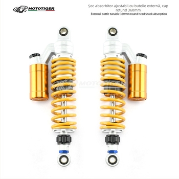 Amortizor spate pentru motocicletă/vehicul electric, amortizator reglabil, MOTOTIGER, aliaj de aluminiu T6063, modificare