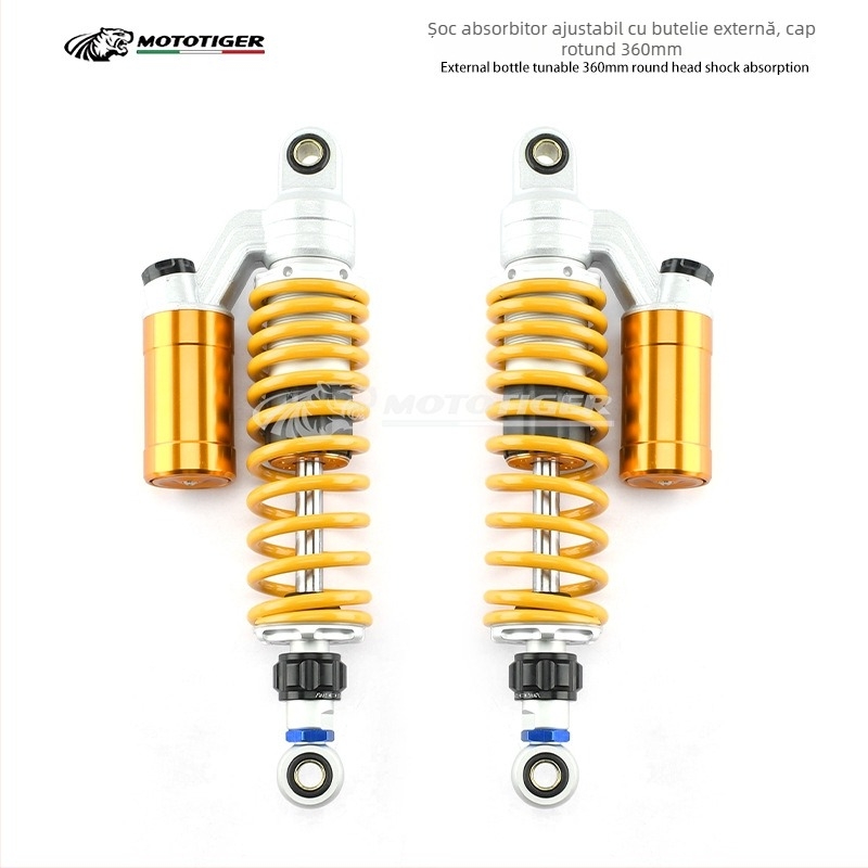 Amortizor spate pentru motocicletă/vehicul electric, amortizator reglabil, MOTOTIGER, aliaj de aluminiu T6063, modificare