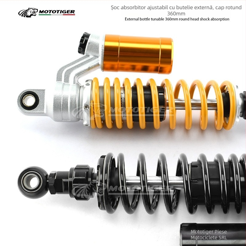 Amortizor spate pentru motocicletă/vehicul electric, amortizator reglabil, MOTOTIGER, aliaj de aluminiu T6063, modificare