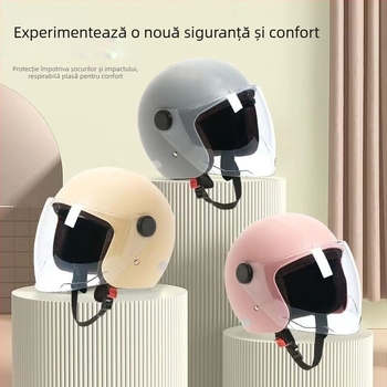 Casca de iarnă pentru vehicul electric – ABS, semi-cască, pentru adulți, GB811-2022B certificat