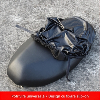 MXHK 123 husă impermeabilă din piele pentru șa, compatibilă universal cu biciclete electrice, motociclete și scutere