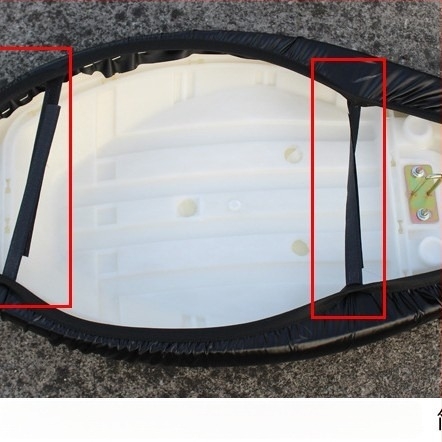 MXHK 123 husă impermeabilă din piele pentru șa, compatibilă universal cu biciclete electrice, motociclete și scutere