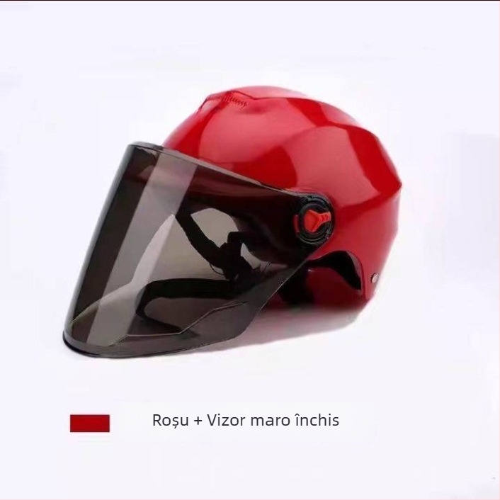 Cască de motocicletă, fibră compozită, stil pull-on, utilizare de vară, pentru călătorii, certificat TCO99