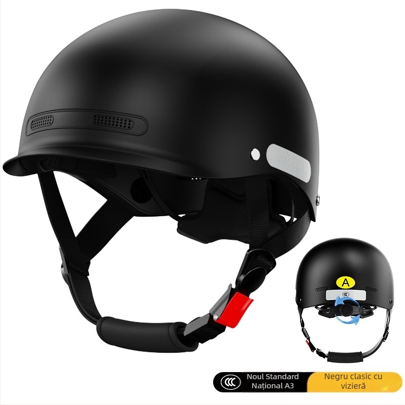 Casca AXK ABS pentru motociclete – unisex, certificat 3C, ABS material, Număr certificat 2023091105021068