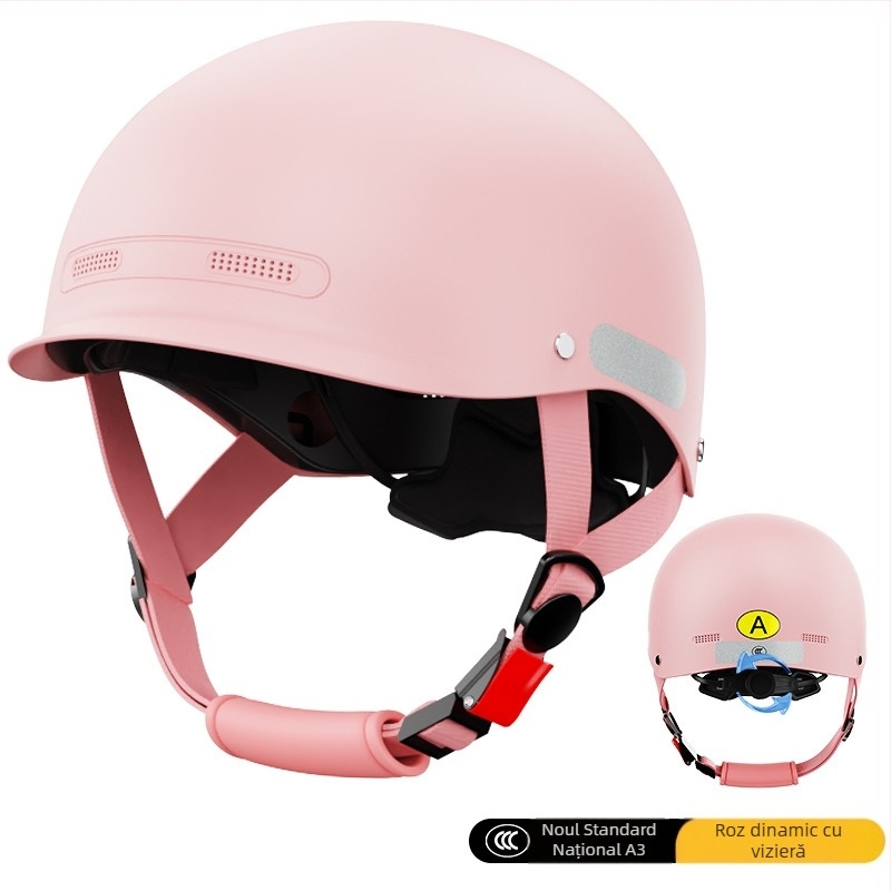 Casca AXK ABS pentru motociclete – unisex, certificat 3C, ABS material, Număr certificat 2023091105021068