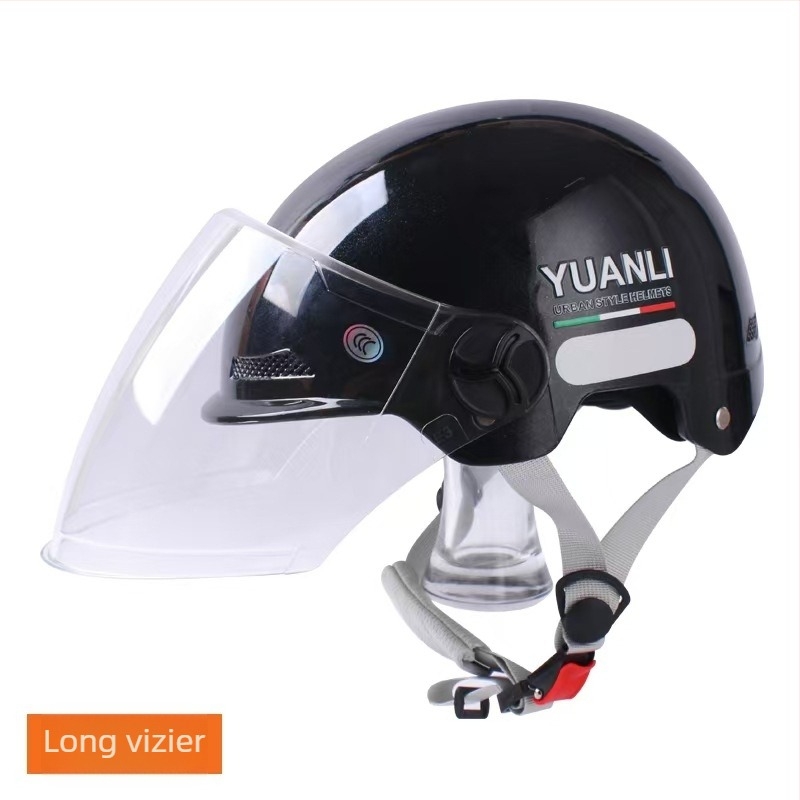 Casca ABS 3/4 pentru adulți, certificare 3C, cască pentru motociclete electrice