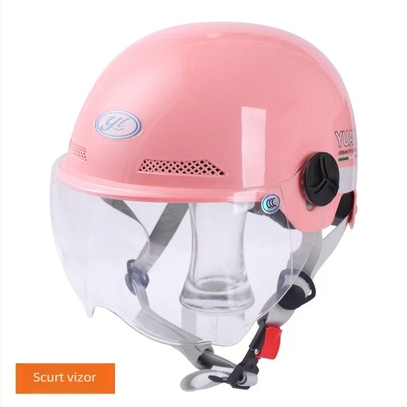 Casca ABS 3/4 pentru adulți, certificare 3C, cască pentru motociclete electrice