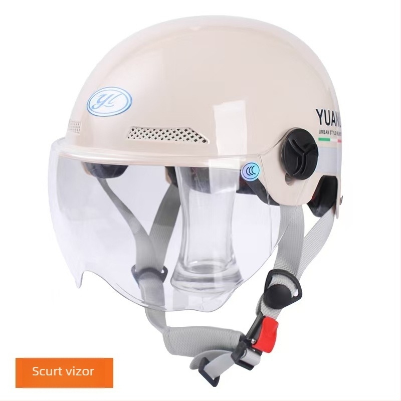 Casca ABS 3/4 pentru adulți, certificare 3C, cască pentru motociclete electrice