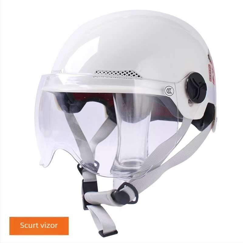 Casca ABS 3/4 pentru adulți, certificare 3C, cască pentru motociclete electrice