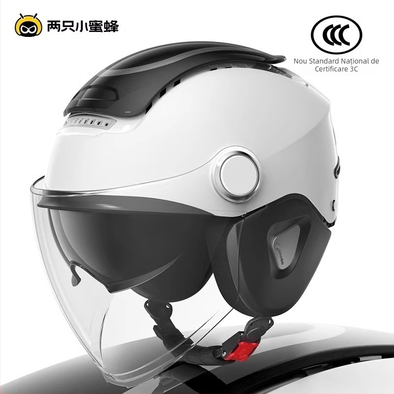 Cască de motocicletă semiprezupus, ABS, adulți, pentru vehicule electrice, certificat GB811-2022B