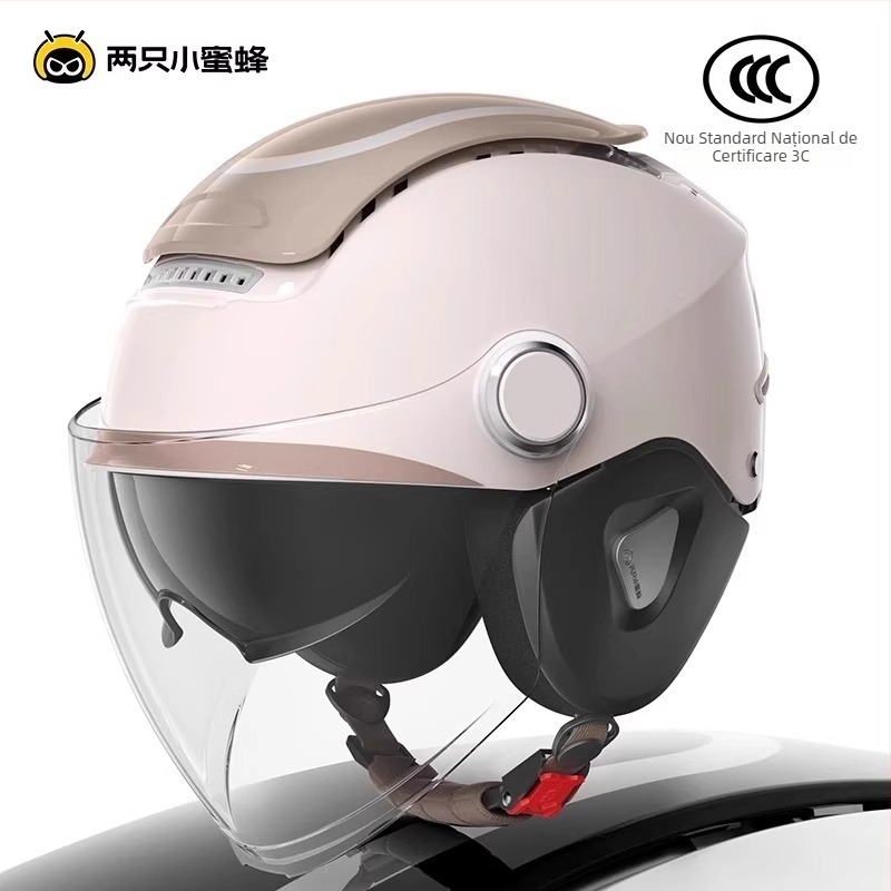 Cască de motocicletă semiprezupus, ABS, adulți, pentru vehicule electrice, certificat GB811-2022B