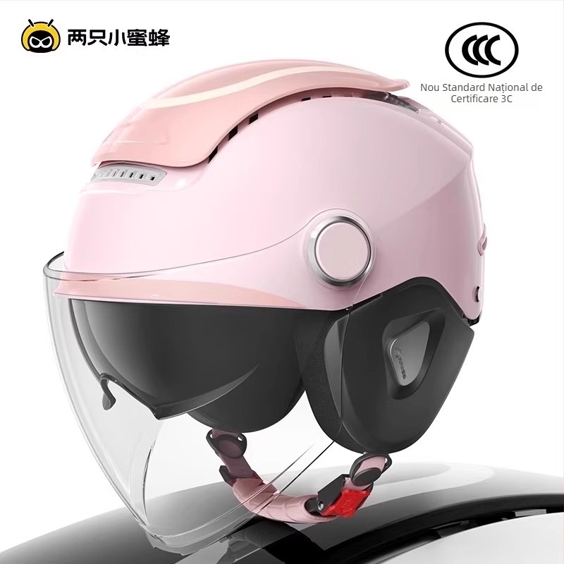 Cască de motocicletă semiprezupus, ABS, adulți, pentru vehicule electrice, certificat GB811-2022B