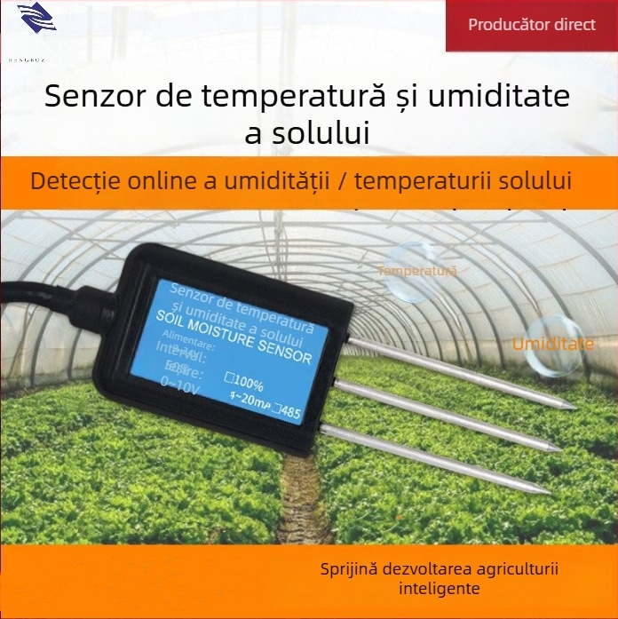 Senzor de umiditate a solului – model personalizabil, Zhengbo Intelligent Manufacturing, precizie ±3%FS, pentru detectarea umidității solului.