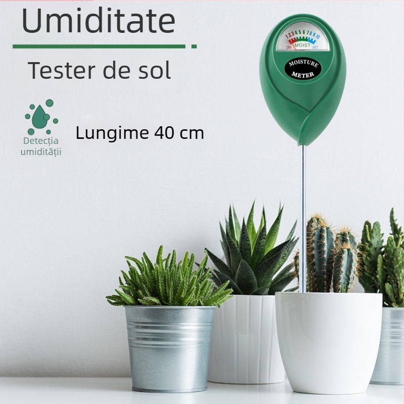 Senzor de umiditate a solului, 40 cm lungime, pentru ghivece