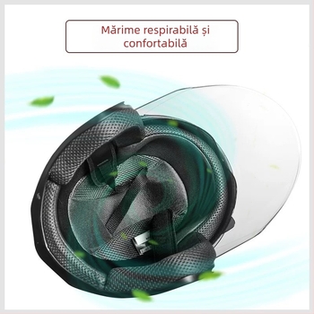 Defe/Dengfeng cască ABS pentru motociclete electrice, stil 3/4, certificat 3C, Nr. 2023091105021155