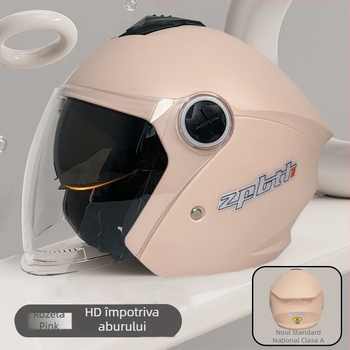 Defe/Dengfeng cască ABS pentru motociclete electrice, stil 3/4, certificat 3C, Nr. 2023091105021155