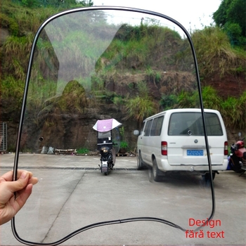 Protecție de vânt din PC pentru vehicul electric, parbriz frontal, personalizabil