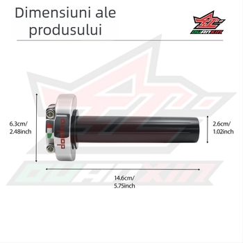 Kit universal de modificare a accelerației pentru motocicletă, montaj Domino cu două linii, marca Whole Heart Car Products, compatibilitate generală, fără personalizare