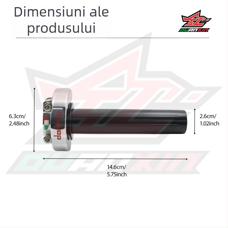 Kit universal de modificare a accelerației pentru motocicletă, montaj Domino cu două linii, marca Whole Heart Car Products, compatibilitate generală, fără personalizare
