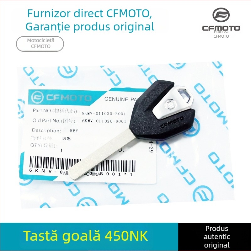 Cheie vidă pentru motocicletă – Original Chunfeng 450CLC, marcă Xiamen-Thailand, fără personalizare
