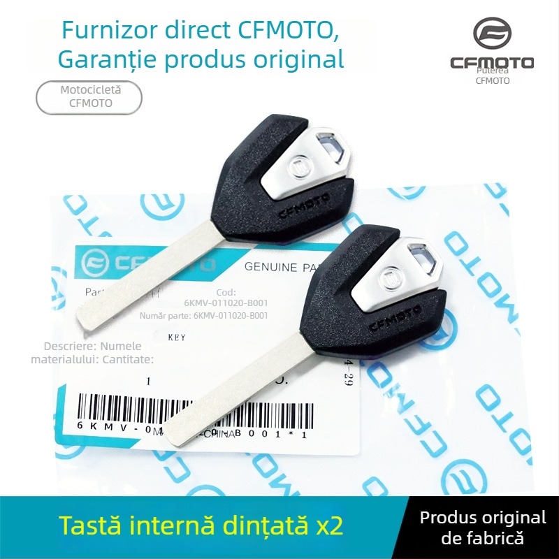 Cheie vidă pentru motocicletă – Original Chunfeng 450CLC, marcă Xiamen-Thailand, fără personalizare