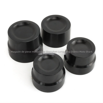 Capac de axă pentru motocicletă Harley RC — capac pentru axa față și axa spate, capac decorativ CNC pentru axa roții, capac cu șurub