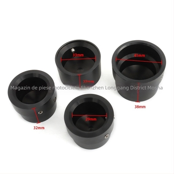 Capac de axă pentru motocicletă Harley RC — capac pentru axa față și axa spate, capac decorativ CNC pentru axa roții, capac cu șurub