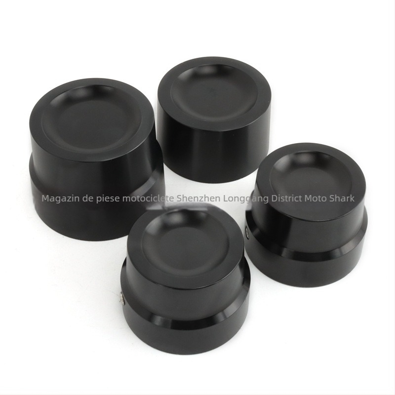 Capac de axă pentru motocicletă Harley RC — capac pentru axa față și axa spate, capac decorativ CNC pentru axa roții, capac cu șurub