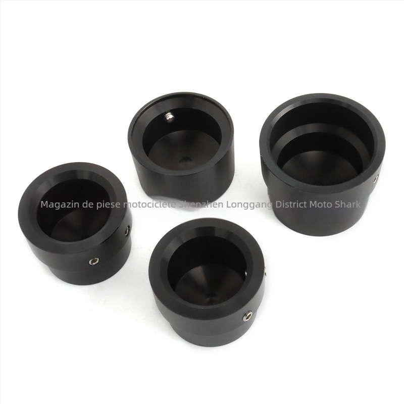 Capac de axă pentru motocicletă Harley RC — capac pentru axa față și axa spate, capac decorativ CNC pentru axa roții, capac cu șurub