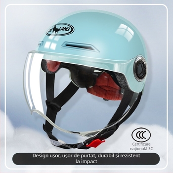 Cască electrică pentru motocicletă — ABS, certificare 3C: 2023011105554538, The Emperor Wolf