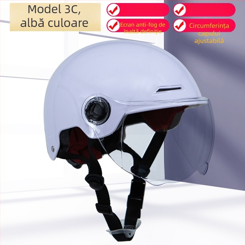 Cască electrică pentru motocicletă — ABS, certificare 3C: 2023011105554538, The Emperor Wolf