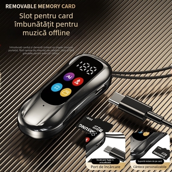 Căști Bluetooth fără fir – In-Ear, Stereo, Peste 8 ore baterie, Bluetooth 5.49, Rezistente la apă