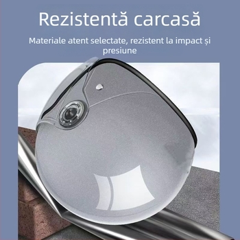 Cască de motocicletă 3/4, Unisex, ABS+PC, Adulți, Toate anotimpurile, Pentru vehicule electrice
