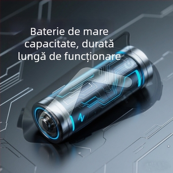 Cască inteligentă pentru motocicletă cu intercom Bluetooth și cameră HD, seria T50, rază de 1200 m, Bluetooth 5.1, rezistentă la apă și praf, sunet stereo