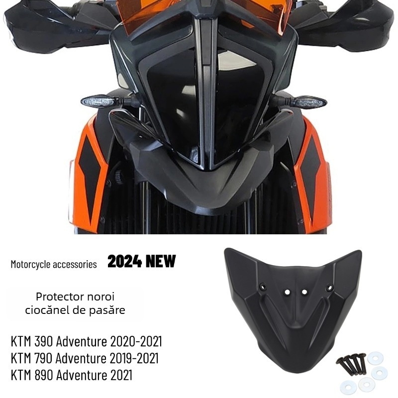 otilli Extensie Front Beak Fender pentru KTM 390Adventure/790Adventure/890Adventure Carenaj