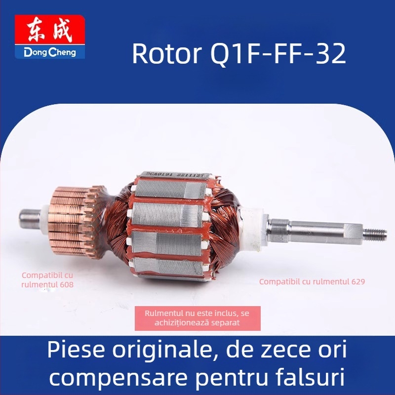 Comutator rotor-stator pentru unealtă electrică (Q1F-FF-32) 36V, piesă de schimb Dongcheng