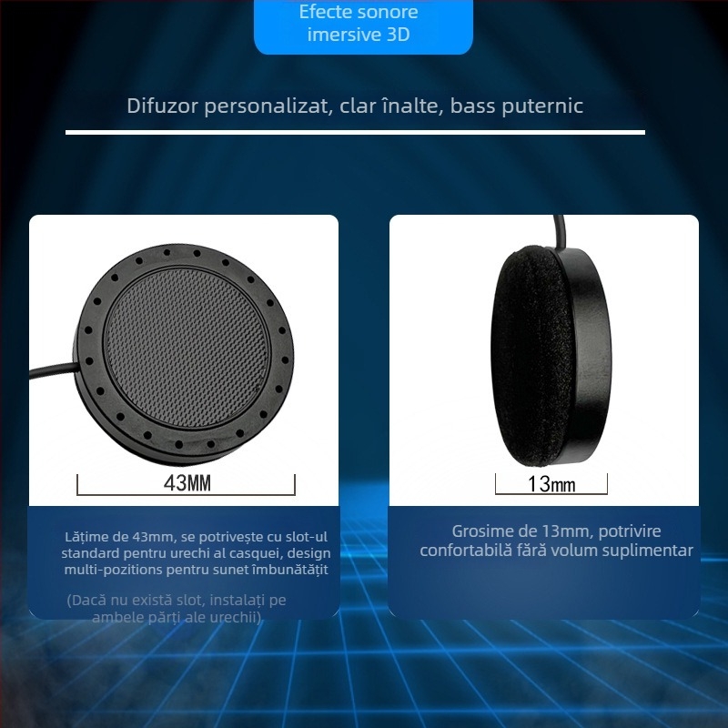 Cască de motocicletă cu headset Bluetooth (baterie de 80 ore, Bluetooth 5.0, autonomie de 10 m, impermeabil, stereo)