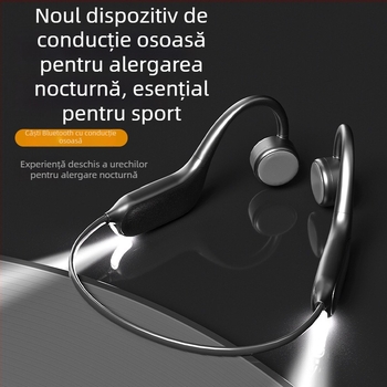 Căști Bluetooth cu conducere osoasă, IP68 rezistente la apă, Bluetooth 5.4, rază de 15 m, autonomie baterie peste 8 ore
