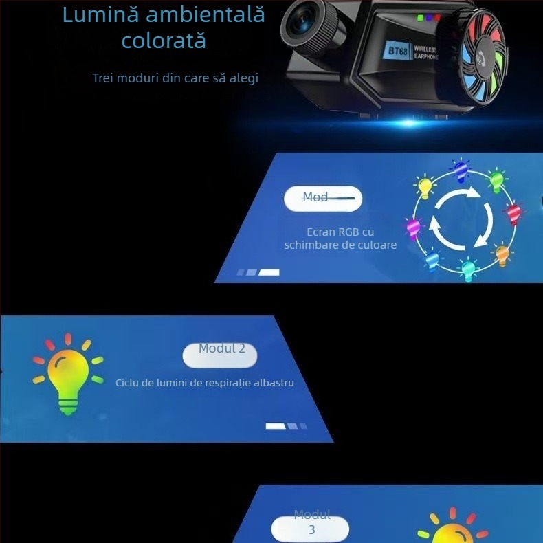 Cască de motocicletă Bluetooth cu navigație, muzică și apeluri, cameră și înregistrare integrate, Bluetooth 5.4, rază de 10 m, stereo cu două canale, rezistent la apă și praf, peste 20 ore de redare