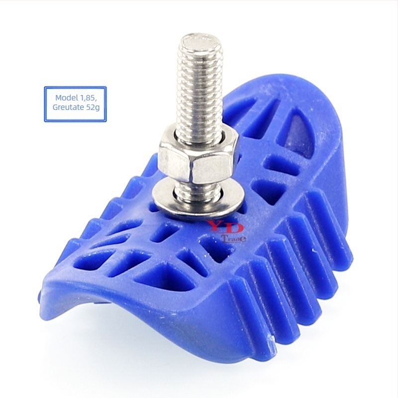 Clip antiderapant pentru anvelopă, destinat motocicletei off-road cu cameră internă